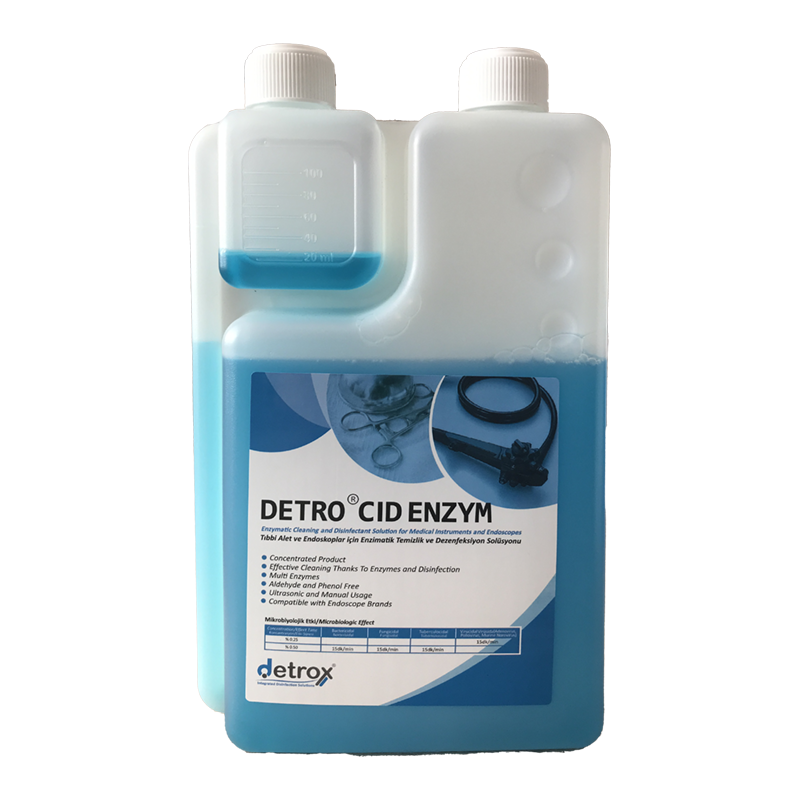 "ДЕТРО® СІД ЕНЗИМ" - Дезінфекційний засіб для медичного обладнання та ендоскопів